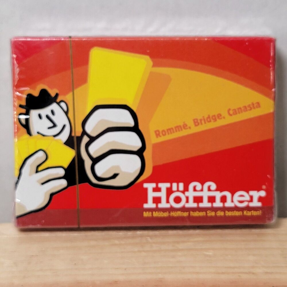 Hoffner Playing Cards - NEW / SEALED